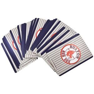 Boston Red Sox 1991 Baseball Photo Portrait Playing Cards